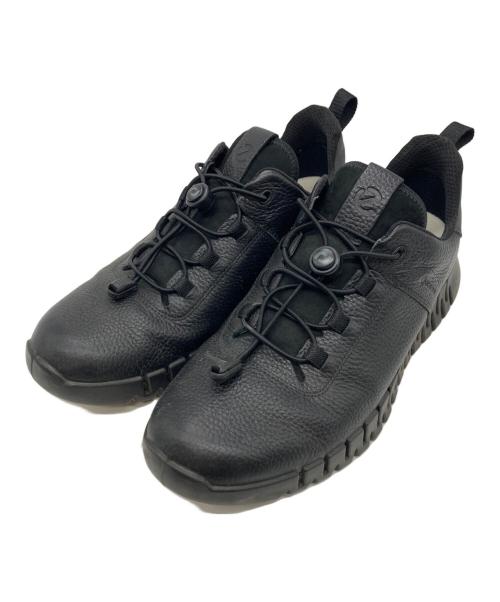 ECCO（エコー）ECCO (エコー) Gruuv Men ブラック サイズ:42の古着・服飾アイテム
