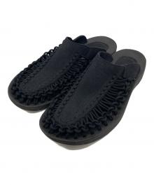 KEEN（キーン）の古着「UNEEK SLIDE サンダル」｜ブラック