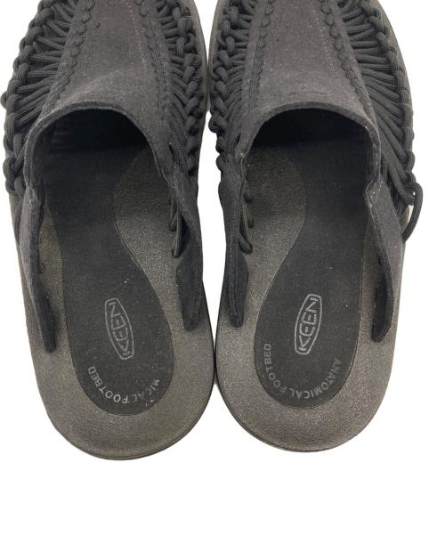 KEEN（キーン）KEEN (キーン) UNEEK SLIDE サンダル ブラック サイズ:26.5の古着・服飾アイテム