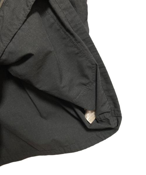 THE NORTHFACE PURPLELABEL（ザ・ノースフェイス パープルレーベル）THE NORTHFACE PURPLELABEL (ザ・ノースフェイス パープルレーベル) Polyester Linen Field H/S Zip Shirt グレー サイズ:Lの古着・服飾アイテム
