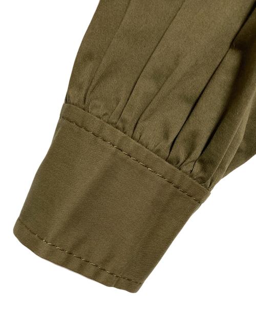 A.P.C.（アーペーセー）A.P.C. (アーペーセー) シャツワンピース カーキ サイズ:S（36）の古着・服飾アイテム
