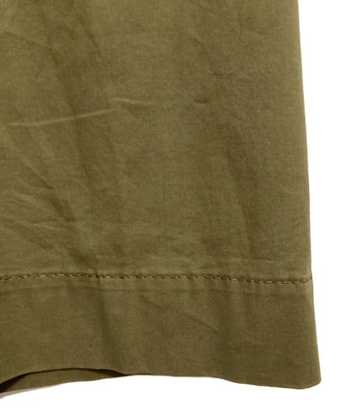 A.P.C.（アーペーセー）A.P.C. (アーペーセー) シャツワンピース カーキ サイズ:S（36）の古着・服飾アイテム