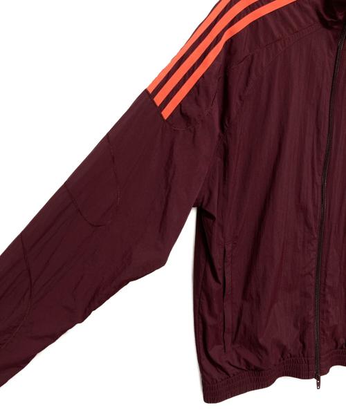 adidas（アディダス）adidas (アディダス) トラックジャケットFLAMESTRIKE WOVEN TRACK TOP ボルドー サイズ:Sの古着・服飾アイテム