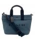 COACH（コーチ）の古着「トート 20・カラーブロック」｜ブルー
