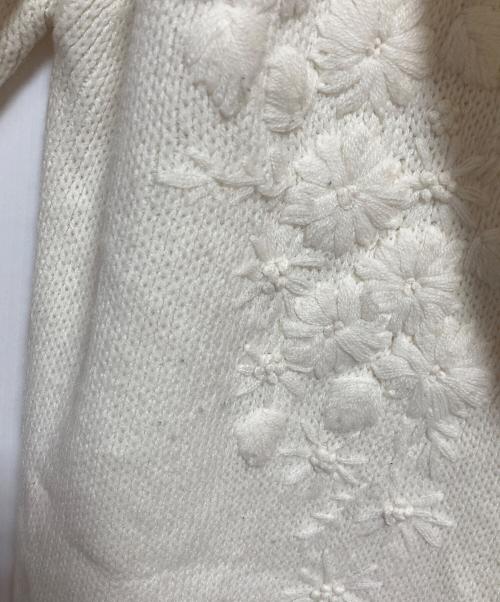 Sears（シアーズ）Sears (シアーズ) ニットカーディガン ホワイト サイズ:不明の古着・服飾アイテム