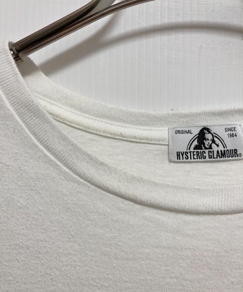 Hysteric Glamour（ヒステリックグラマー）Hysteric Glamour (ヒステリックグラマー) プリントTシャツ ホワイト サイズ:Mの古着・服飾アイテム