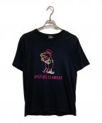 Hysteric Glamourヒステリックグラマー）の古着「NIGHT GROOVE Tシャツ」｜ブラック