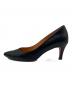 LANVIN en Bleu (ランバンオンブルー) ヒールパンプス ブラック サイズ:24.5：6000円