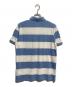 POLO RALPH LAUREN (ポロ・ラルフローレン) ポロシャツ ブルー×ホワイト サイズ:M：5000円
