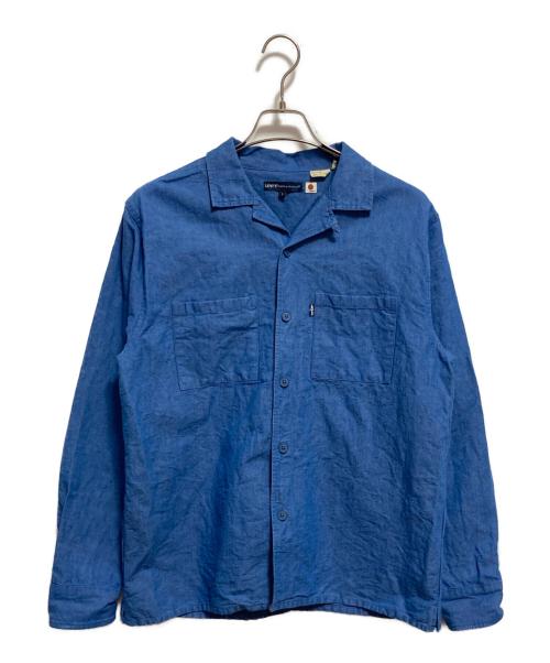 LEVI'S MADE&CRAFTED（リーバイスメイドクラフテッド）LEVI'S MADE&CRAFTED (リーバイスメイドクラフテッド) リネン混ジャケット ブルー サイズ:Sの古着・服飾アイテム