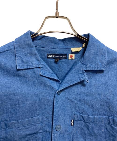 LEVI'S MADE&CRAFTED（リーバイスメイドクラフテッド）LEVI'S MADE&CRAFTED (リーバイスメイドクラフテッド) リネン混ジャケット ブルー サイズ:Sの古着・服飾アイテム