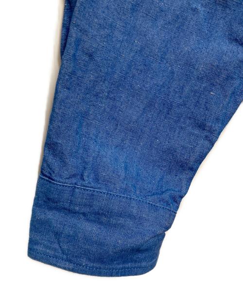 LEVI'S MADE&CRAFTED（リーバイスメイドクラフテッド）LEVI'S MADE&CRAFTED (リーバイスメイドクラフテッド) リネン混ジャケット ブルー サイズ:Sの古着・服飾アイテム