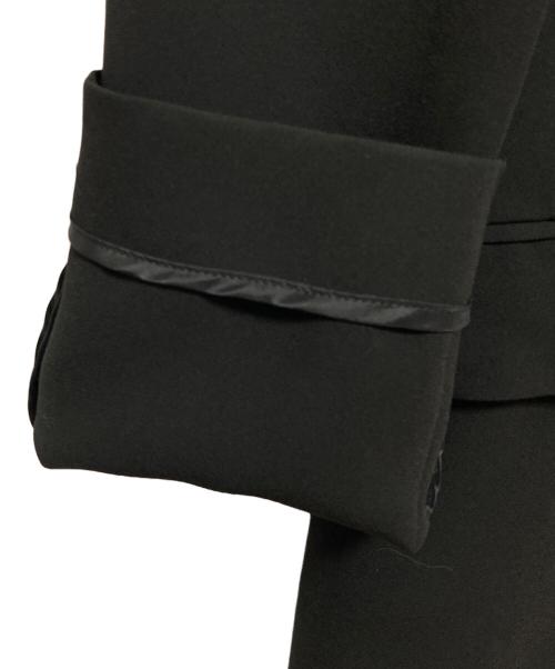 UNITED ARROWS（ユナイテッドアローズ）UNITED ARROWS (ユナイテッドアローズ) サテン切替ジャケット ブラック サイズ:M(38)の古着・服飾アイテム