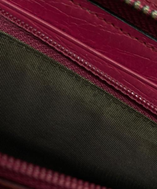 GUCCI（グッチ）GUCCI (グッチ) GGスプリーム ラウンドファスナー財布 グレーの古着・服飾アイテム