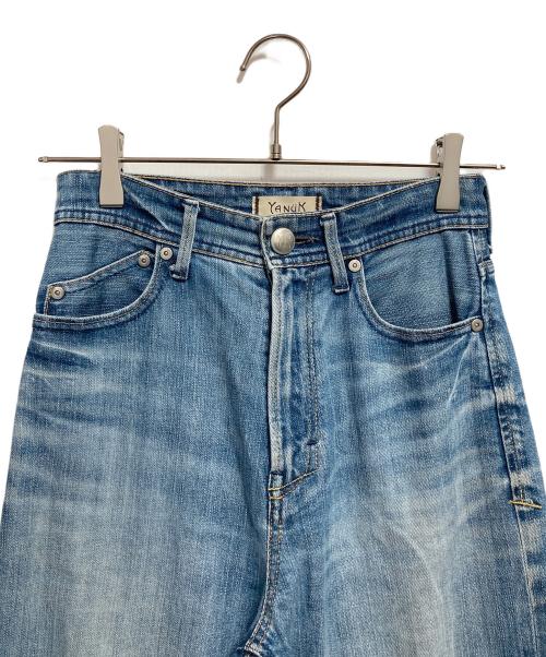YANUK（ヤヌーク）YANUK (ヤヌーク) LEA boys straight pants インディゴ サイズ:W23の古着・服飾アイテム