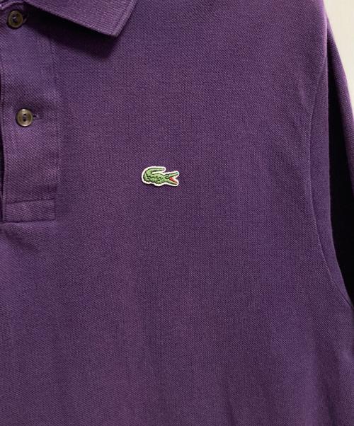 LACOSTE（ラコステ）LACOSTE (ラコステ) ポロシャツ パープル サイズ:7の古着・服飾アイテム
