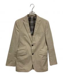 BURBERRY BLACK LABEL（バーバリーブラックレーベル）の古着「テーラードジャケット」｜ベージュ