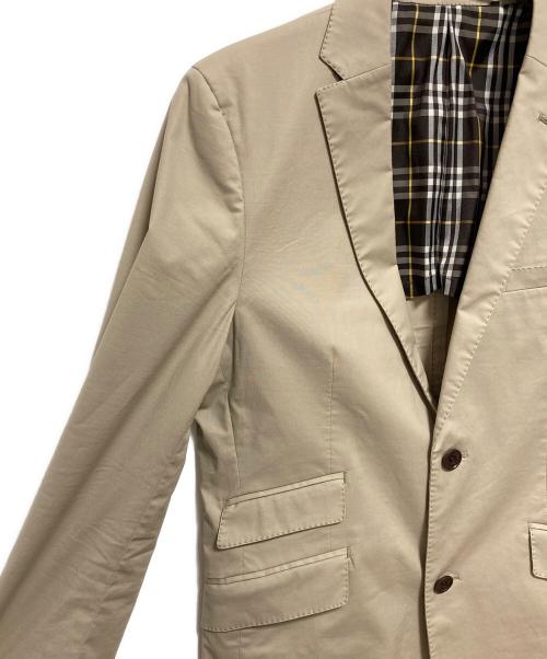 BURBERRY BLACK LABEL（バーバリーブラックレーベル）BURBERRY BLACK LABEL (バーバリーブラックレーベル) テーラードジャケット ベージュ サイズ:Mの古着・服飾アイテム