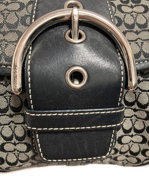 COACH（コーチ）COACH (コーチ) ソーホーワンショルダーバッグ ブラックの古着・服飾アイテム