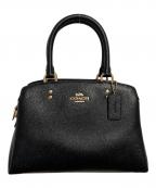 COACHコーチ）の古着「ミニ リリー キャリーオール」｜ブラック