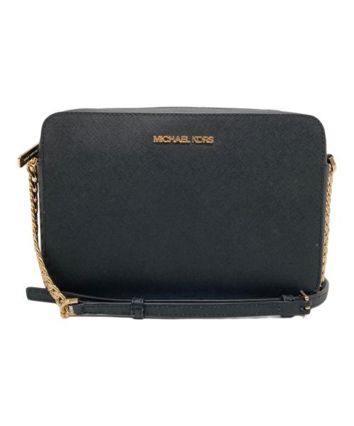 MICHAEL KORS（マイケル・コース）MICHAEL KORS (マイケル・コース) LG EW CROSSBODY ブラックの古着・服飾アイテム