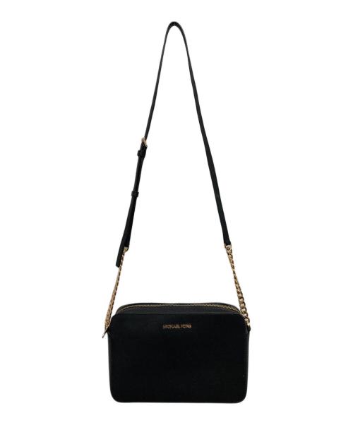 MICHAEL KORS（マイケル・コース）MICHAEL KORS (マイケル・コース) LG EW CROSSBODY ブラックの古着・服飾アイテム