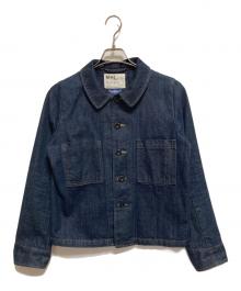 MHL×CANTONOVERALLS（エムエイチエル×キャントンオーバーオールズ）の古着「デニムカバーオール」｜インディゴ