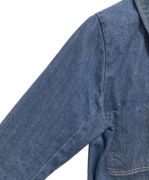 MHL（エムエイチエル）MHL (エムエイチエル) CANTONOVERALLS (キャントンオーバーオールズ) デニムカバーオール インディゴ サイズ:Sの古着・服飾アイテム
