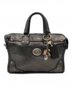 COACHコーチ）の古着「ライダー24 サッチェル 2WAYバッグ」｜シルバー