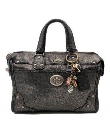 中古・古着通販】COACH (コーチ) ライダー24 サッチェル 2WAYバッグ