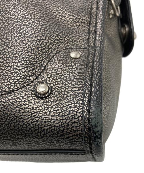 COACH（コーチ）COACH (コーチ) ライダー24 サッチェル 2WAYバッグ シルバーの古着・服飾アイテム