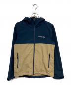 Columbiaコロンビア）の古着「Vizzavona Pass Jacket」｜ネイビー×ベージュ