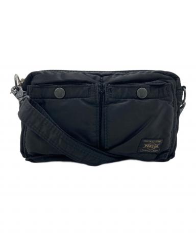 中古・古着通販】PORTER (ポーター) ミニショルダーバッグ ブラック