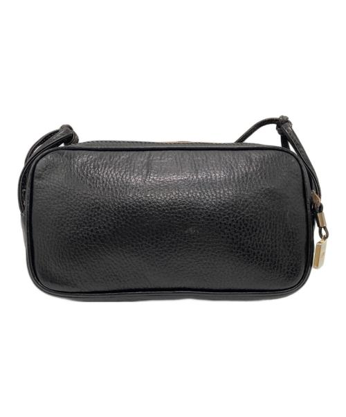 LOEWE（ロエベ）LOEWE (ロエベ) アナグラムミニショルダーバッグ ブラックの古着・服飾アイテム