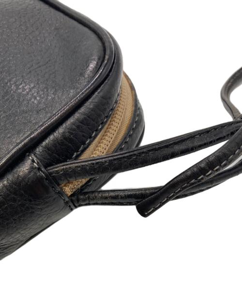 LOEWE（ロエベ）LOEWE (ロエベ) アナグラムミニショルダーバッグ ブラックの古着・服飾アイテム