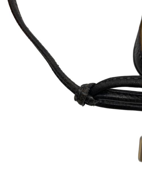 LOEWE（ロエベ）LOEWE (ロエベ) アナグラムミニショルダーバッグ ブラックの古着・服飾アイテム
