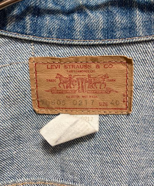 LEVI'S（リーバイス）LEVI'S (リーバイス) 70’ｓ4thデニムジャケット インディゴ サイズ:40の古着・服飾アイテム