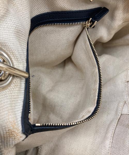 GUCCI（グッチ）GUCCI (グッチ) ソーホー チェーンハンドバッグ ブラックの古着・服飾アイテム