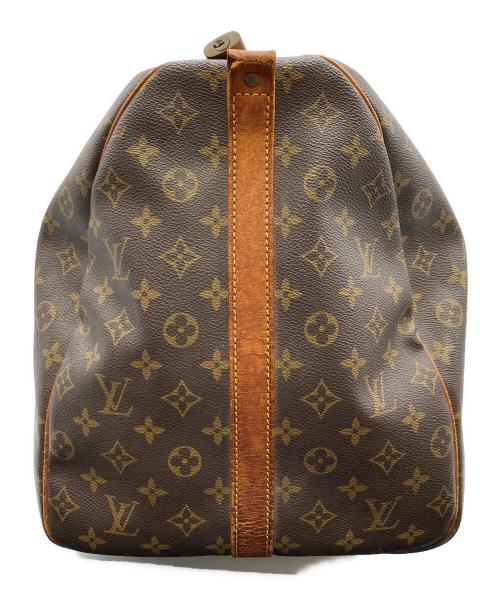 LOUIS VUITTON（ルイ ヴィトン）LOUIS VUITTON (ルイ ヴィトン) キーポル・バンドリエール60 ボストンバッグ ブラウンの古着・服飾アイテム