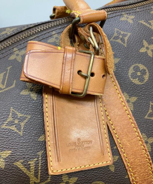 LOUIS VUITTON（ルイ ヴィトン）LOUIS VUITTON (ルイ ヴィトン) キーポル・バンドリエール60 ボストンバッグ ブラウンの古着・服飾アイテム