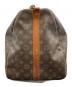 LOUIS VUITTON (ルイ ヴィトン) キーポル・バンドリエール60 ボストンバッグ ブラウン：44000円