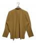 HOMME PLISSE ISSEY MIYAKE (オム プリッセ イッセイ ミヤケ) マオカラーシャツ ベージュ サイズ:2：20000円