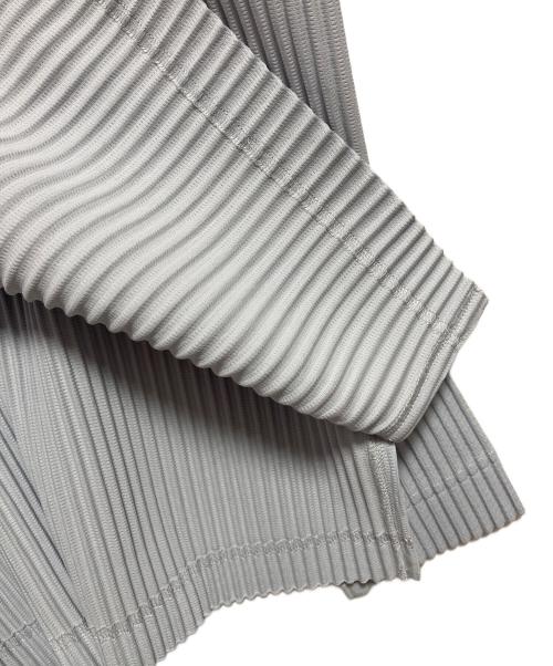 HOMME PLISSE ISSEY MIYAKE（オム プリッセ イッセイ ミヤケ）HOMME PLISSE ISSEY MIYAKE (オム プリッセ イッセイ ミヤケ) プリーツシャツ ブルー サイズ:2の古着・服飾アイテム