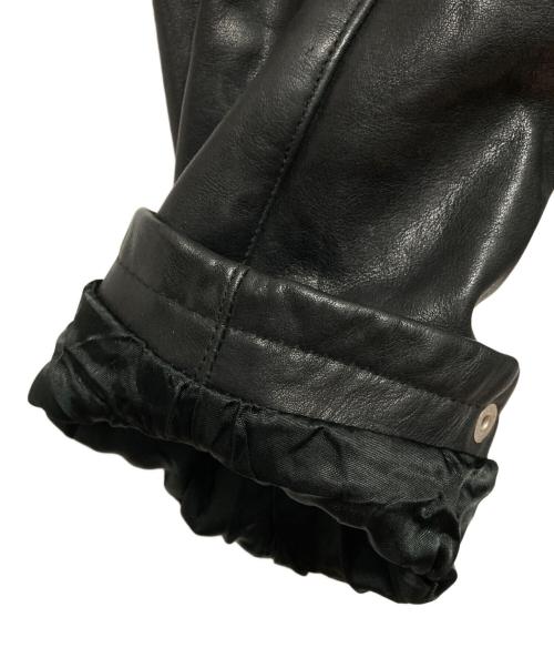MOTOR ASHVILLE CYCLES（モーター アッシュビル サイクル）MOTOR ASHVILLE CYCLES (モーター アッシュビル サイクル) レザーライダースジャケット ブラック サイズ:Mの古着・服飾アイテム