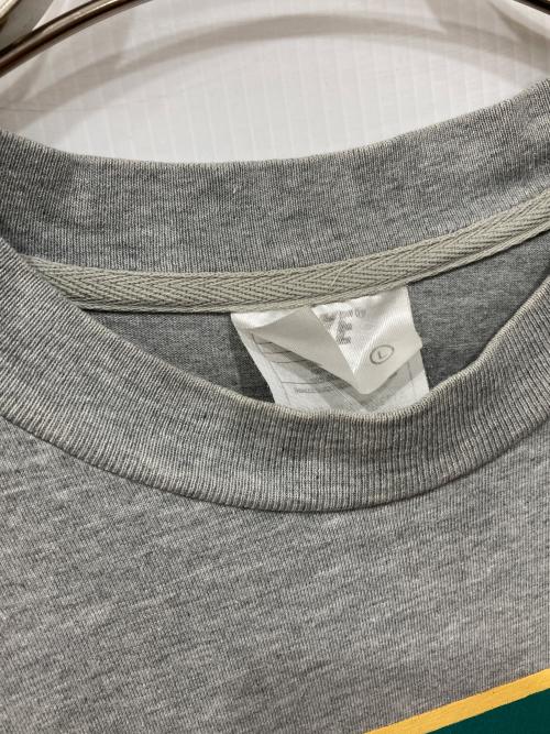 NIKE（ナイキ）NIKE (ナイキ) 90’ｓテニスコートプリントTシャツ グレー サイズ:Mの古着・服飾アイテム