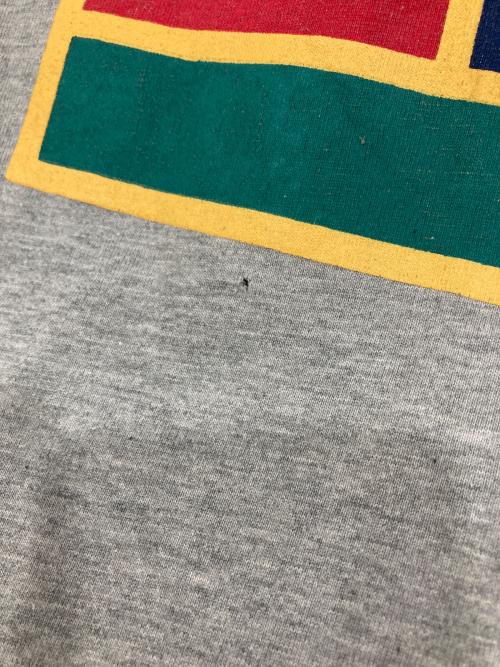 NIKE（ナイキ）NIKE (ナイキ) 90’ｓテニスコートプリントTシャツ グレー サイズ:Mの古着・服飾アイテム