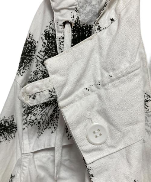 TEE SAR（テッサー）TEE SAR (テッサー) スノーカモパーカ ホワイト サイズ:Ｍの古着・服飾アイテム