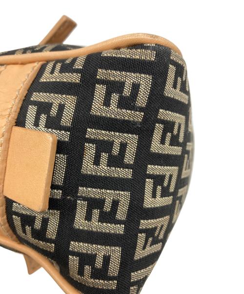 FENDI（フェンディ）FENDI (フェンディ) ズッカ柄 ミニボストンバッグ ブラックの古着・服飾アイテム