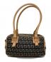 FENDI（フェンディ）の古着「ズッカ柄 ミニボストンバッグ」｜ブラック