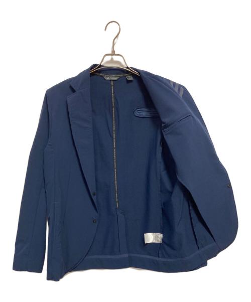 adidas（アディダス）adidas (アディダス) テーラードジャケット ネイビー サイズ:Mの古着・服飾アイテム